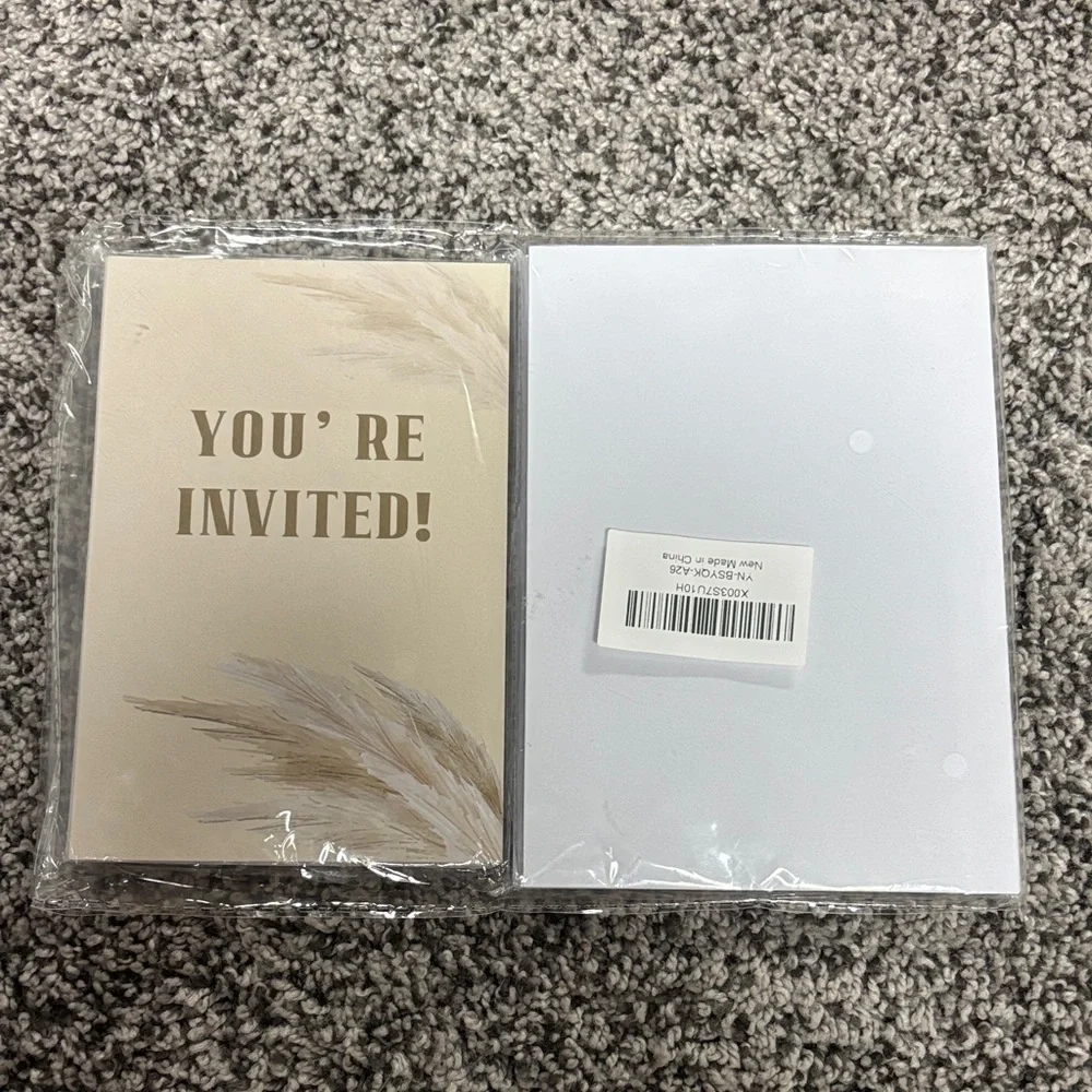Elegant Baby Shower Invitation Cards